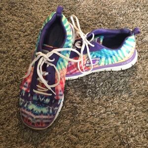 Tie-Dye Skechers